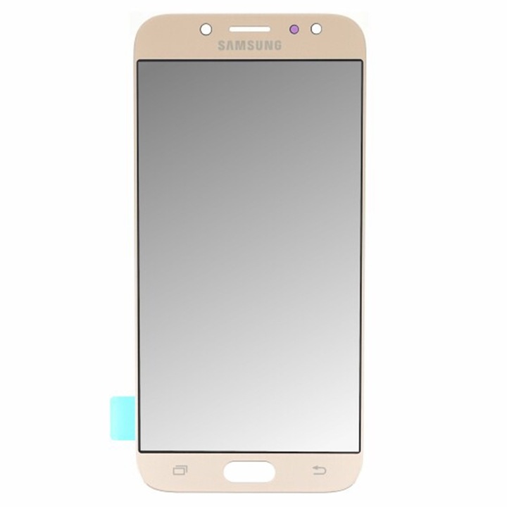 TFT LCD екран със сензорен екран, съвместим с Samsung Galaxy J7 2017 SM J730, TFT с сензорен екран, съвместим с Samsung Galaxy J7 2017 - OEM, A75, поликарбонат, злато