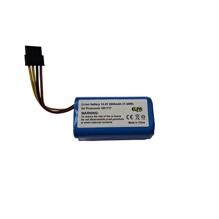 Acumulator ELPA EPG-PRO2600 pentru aspirator robot PROSCENIC VR1717, 2600mAh, 14.4V