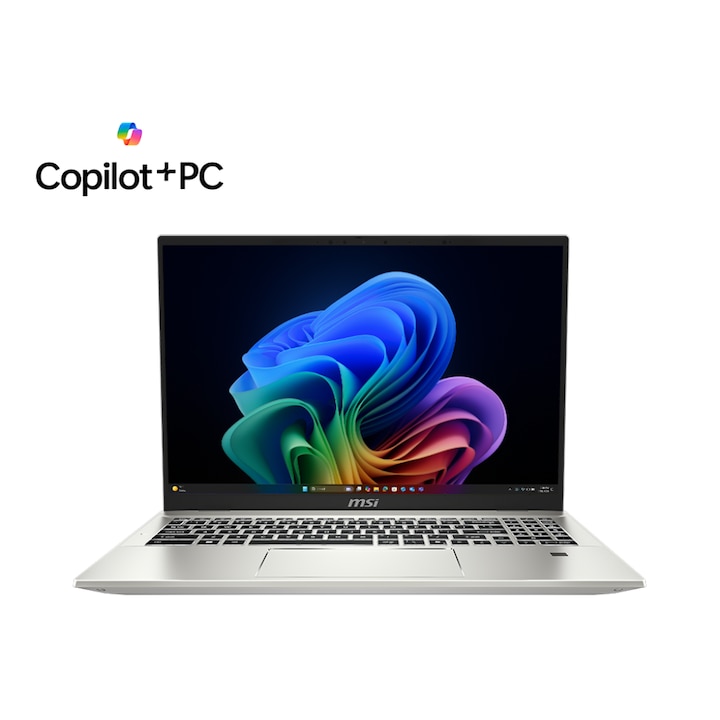 MSI Prestige A16 AI+ A065RO 9S7-159K32-065 laptop, 16" 3840 x 2400, AMD AI 9 365 10 C / 20 T, 2.0 GHz - 5.0 GHz, 24 MB cache, 32 GB LPDDR5X, 1 TB SSD, Intel 880M Graphics, Windows 11 Home