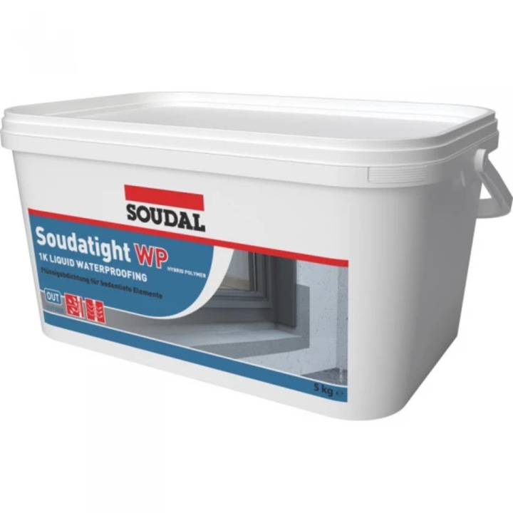 Membrana Soudal Soudatight WP, gri, 5 kg