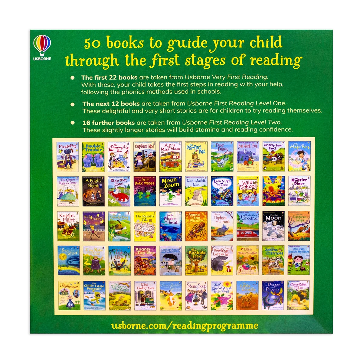 My first reading library Usborne 50 carti /set - eMAG.ro