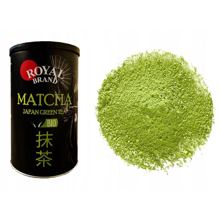Matcha ceai verde japonez Bio 100G in tub frumos, cutie cadou