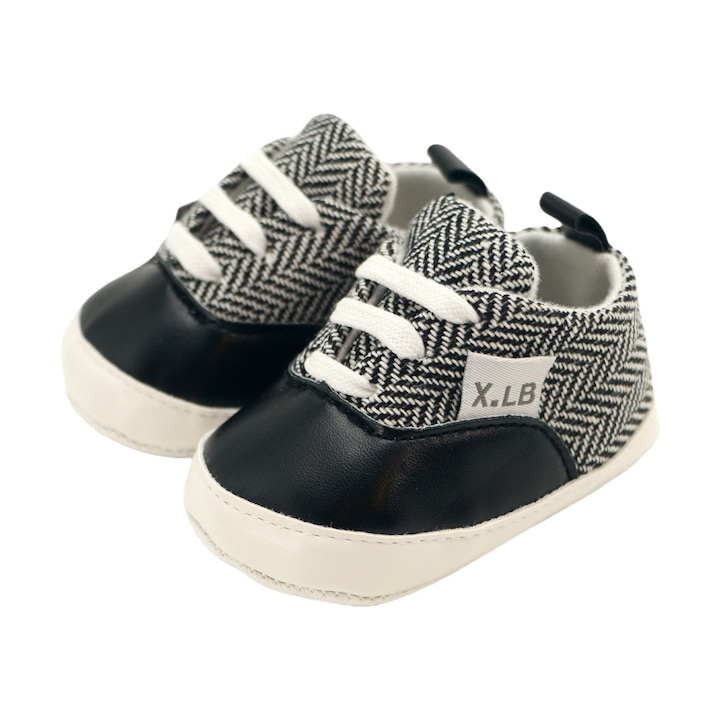 Botosei sport bebe, primii pasi, 43064-H114, negru, 12 EU