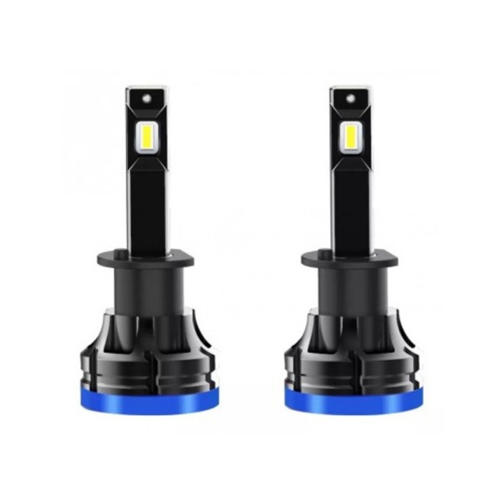Set 2 leduri H1 Canbus, 6000k, 28W, luminozitate 6000 Lm, 12V-24V