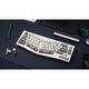 Keychron Q8 Max Wireless Mechanical Keyboard (Alice Layout), QMK/VIA, Hot-Swappable, 2.4GHz, Bluetooth 5.1, USB-C, Gateron Jupiter Banana, бял