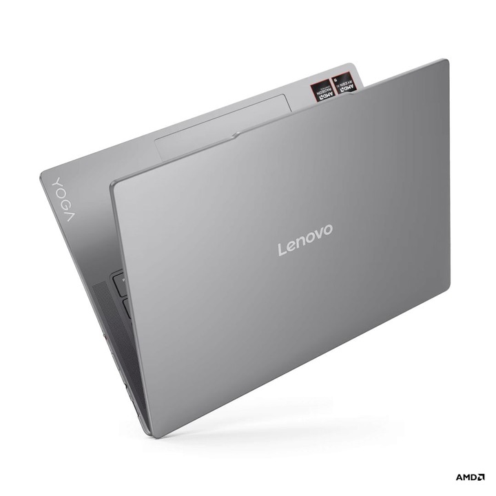 Laptop Lenovo Yoga Pro 7 14ASP9, 14.5 inch 2880x1800, AMD AI 9 365 10 C / 20 T, 2.0 GHz - 5.0 GHz, 24 MB cache, 32 GB LPDDR5x, 1 TB SSD, AMD AMD Radeon, Windows 11 Home