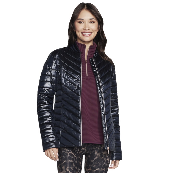 Дамско яке Skechers GO Shield Shine Jacket 150, Черен