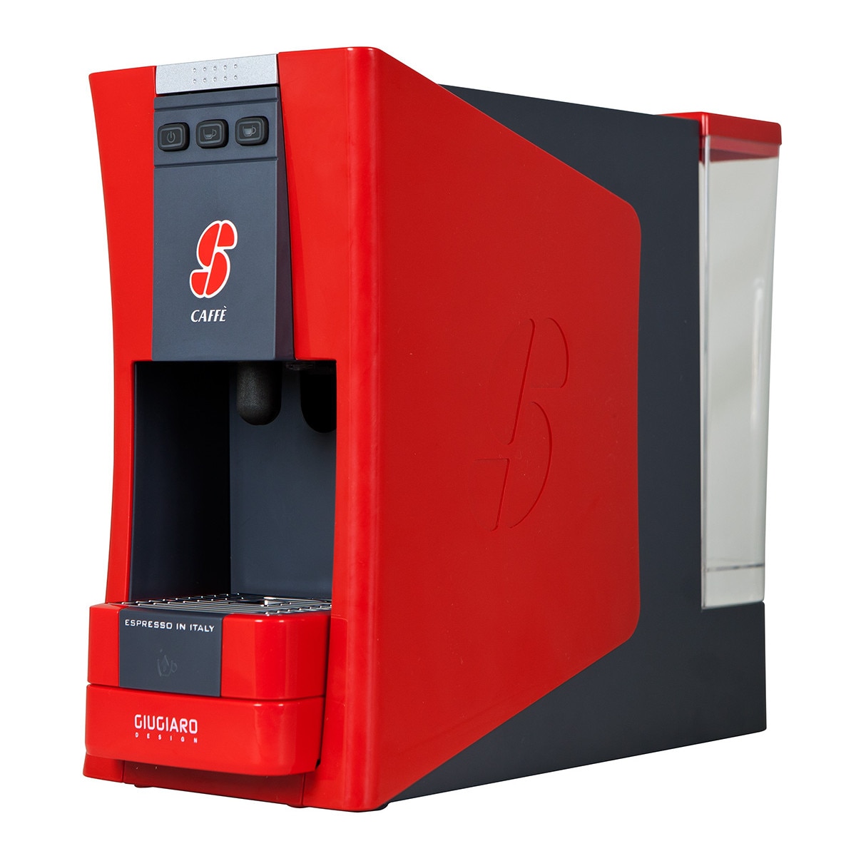 Espressor model Giugiaro S12 1l, 1.9 bar, 1100W , Rosu