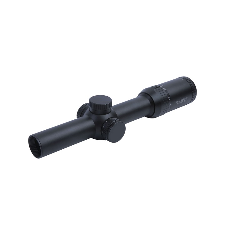 Оптичен мерник Redwin Blackbeast 1-10x24, червено осветен, 11 нива, 24 mm, 277 mm