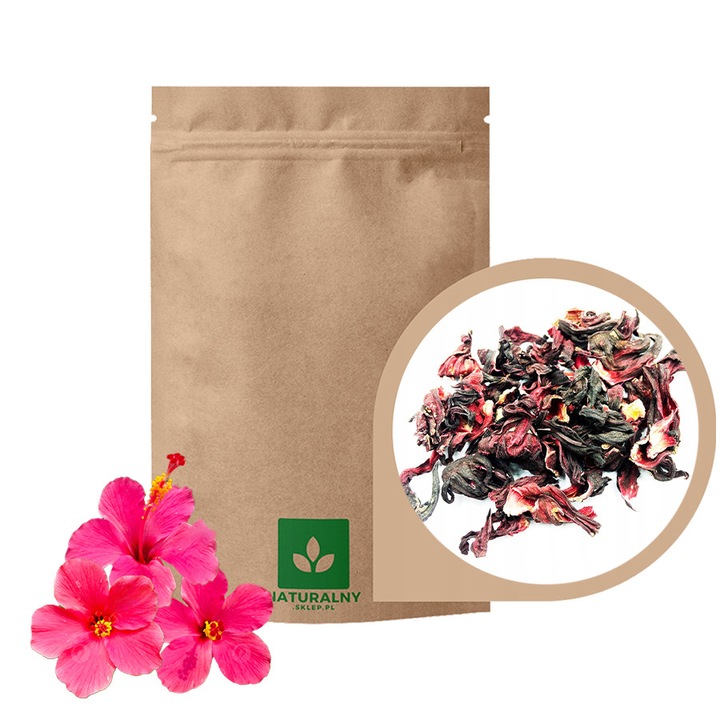Hibiscus Floare, Agrest, 50 g, 100% Natural, DoyPack, Antioxidant, Sustine Imunitatea, Detoxifiere, Pentru Prepararea in Ceainic, Vegan, Fara Conservanti Sau Coloranti, Fara Cofeina, Contine Vitamine, Contine Minerale, Tara De Origine Egipt