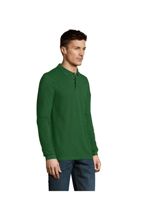 Bluza polo pentru barbati, Bleumarin, Golf green