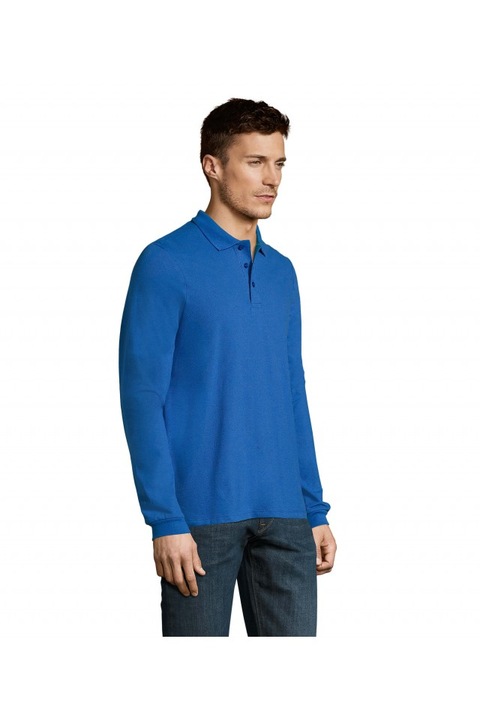 Bluza polo pentru barbati, Bleumarin, Albastru royal