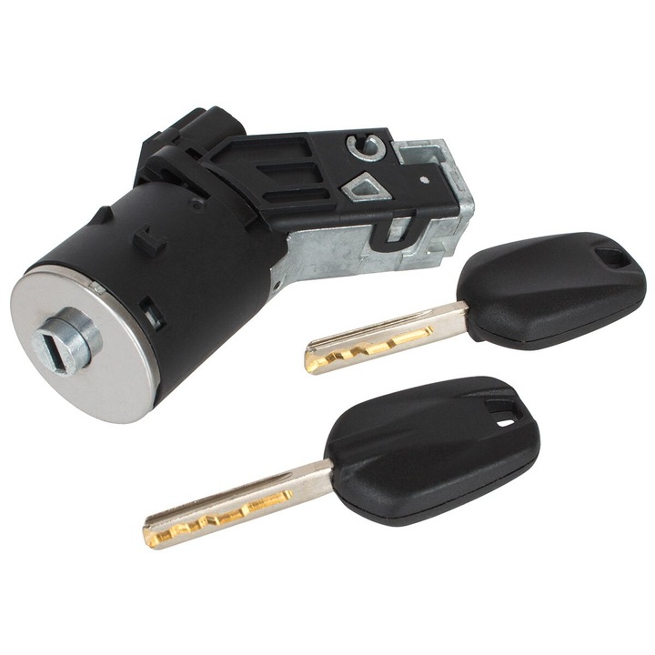 Gyújtáskapcsoló, MODECAR, Citroen C3 II kompatibilis, MODECAR, 13x9x5cm, 2db kulcskészlet, új