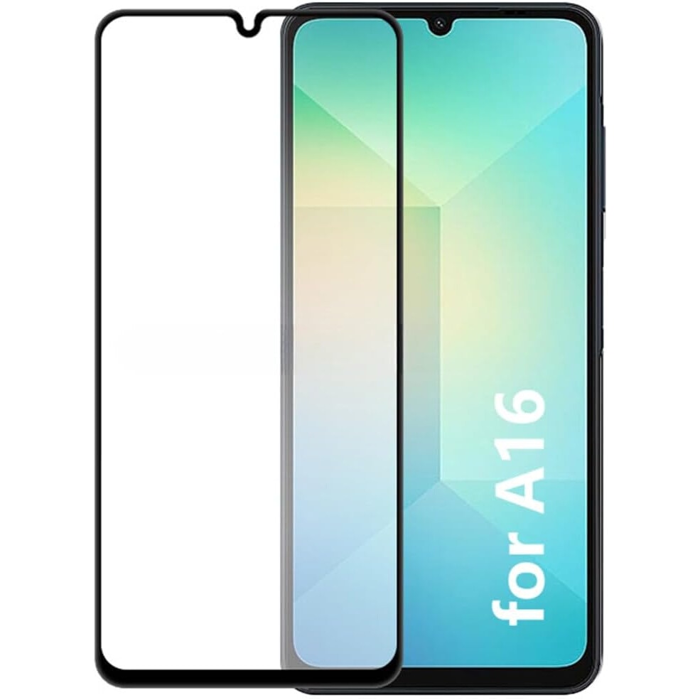 Folie sticla compatibila cu Samsung Galaxy A16 - Contur negru ALC