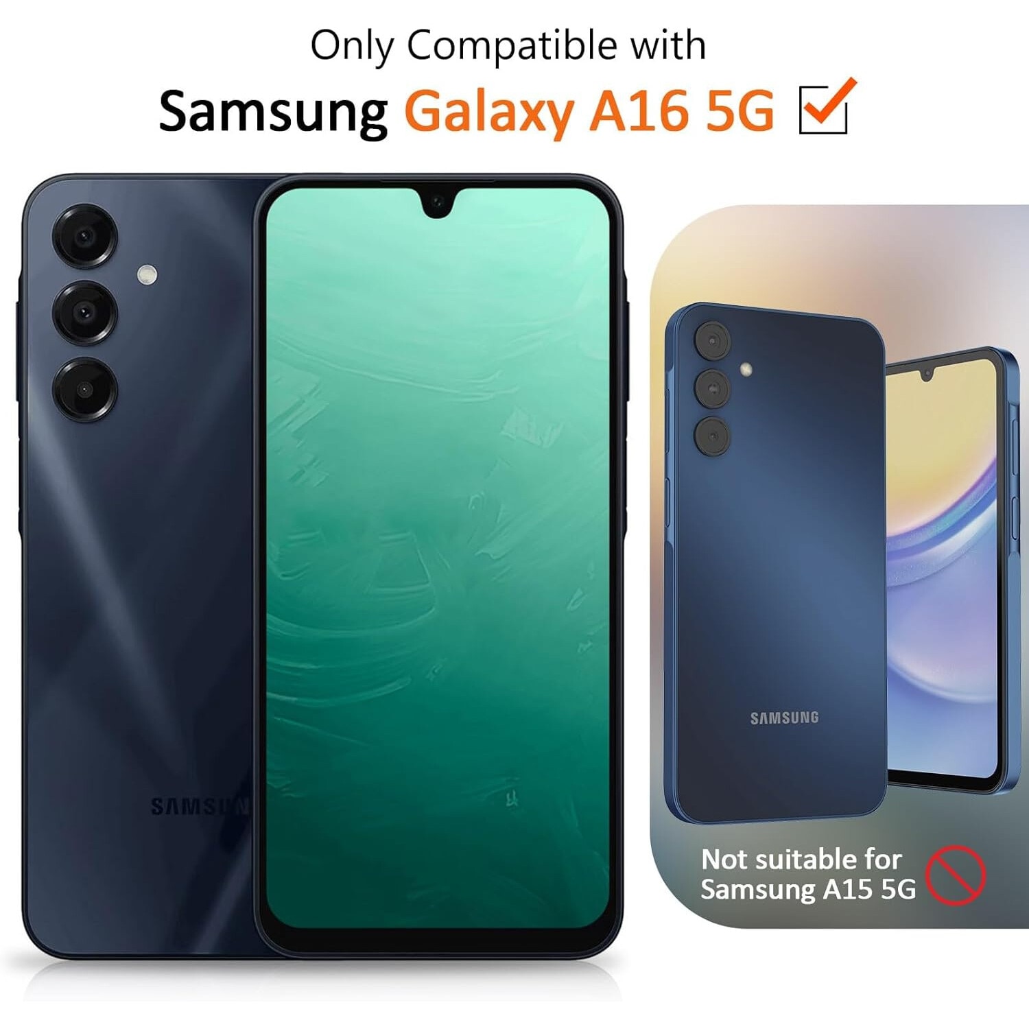 Folie sticla compatibila cu Samsung Galaxy A16 - Contur negru ALC