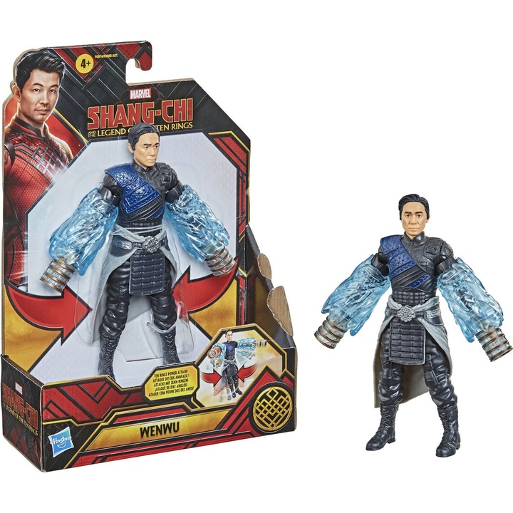 Figurina Hasbro Shang-Chi And The Legend Of The Ten Rings Wenwu, +4 ani