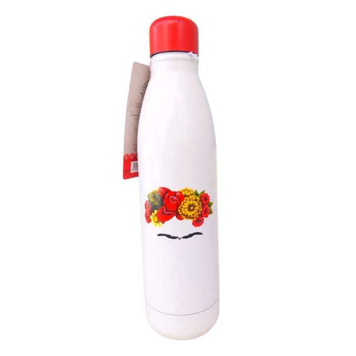 Termos Frida Kahlo, Grupo Erik, inox, 0.5 l, multicolor