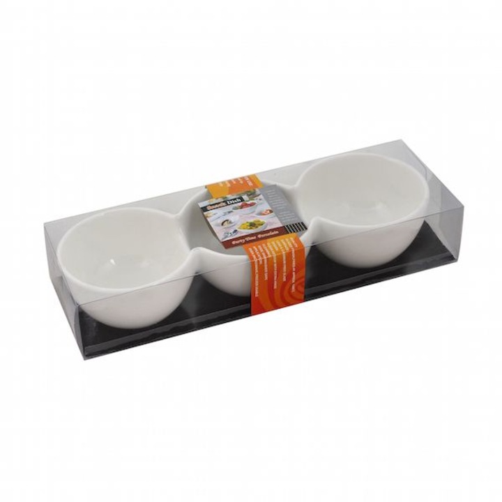 Boluri, portelan, alb, 29x10cm