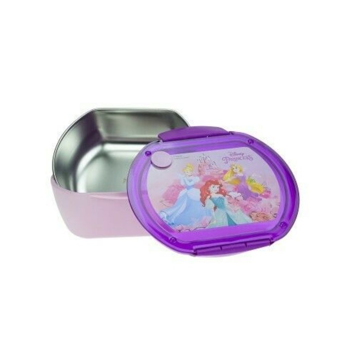 Cutie alimentara, GIM, Disney Princess, 0.68lt, roz