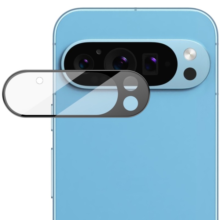 Folie de Camera Daden din sticla pentru Google Pixel 9 Pro XL, Full Cover, Protectie Profesionala, Ultra Rezistenta, Calitate Premium, Negru