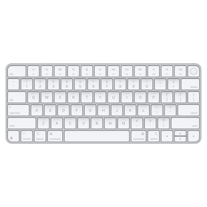 Apple Magic Keyboard billentyűzet, Touch ID - US kiosztás, fehér