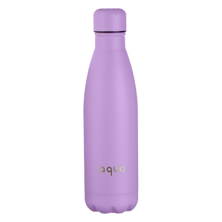 Lila Mat Aqua Print szigetelt flakon 500ml