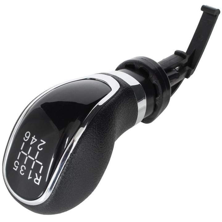 MODECAR sebességváltó gomb Opel Astra IV J-hez, 6 sebességes, fekete