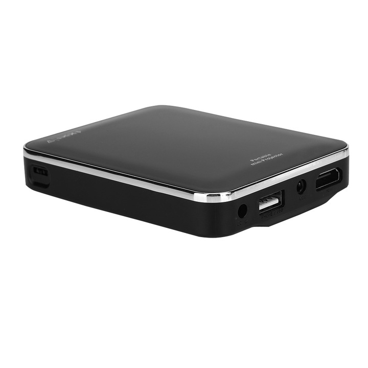 Jormftte mini videoprojektor, 2000 lumen, 854x480, 30-100 hüvelykes vetítés, vezeték nélküli kapcsolat