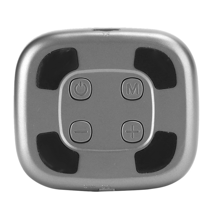 Boxa portabila Jormftte Bluetooth 5.0 cu subwoofer, neagra, 4-6 ore utilizare, 1200mAh