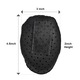 Centura hernie inghinala unilaterala, MzcrJosv®, 96-116 cm circumferinta in zona soldurilor, marime unica, negru