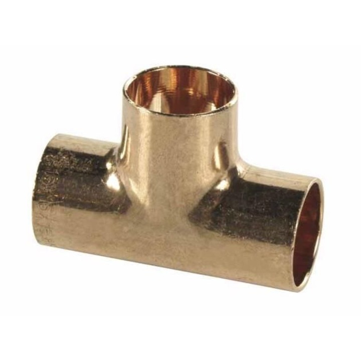 T-idom, Conex, réz, 6x6x6mm, barna