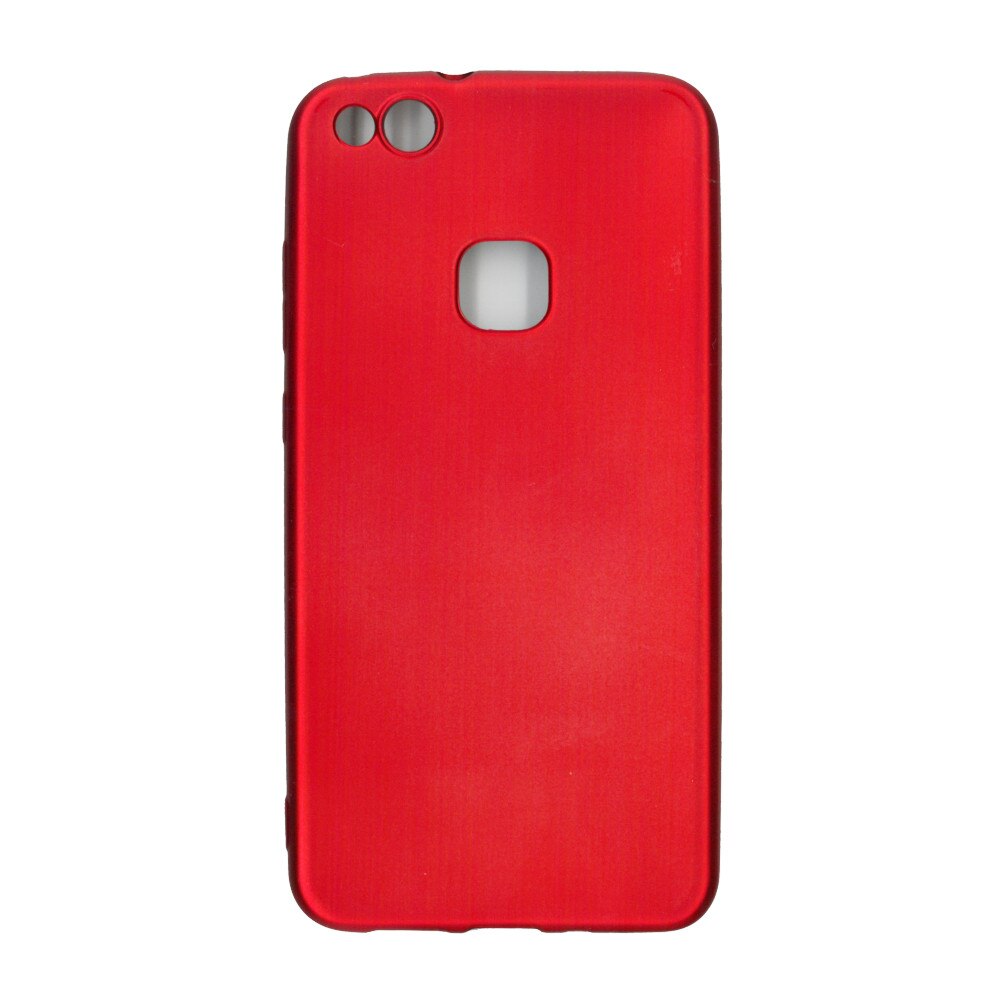 Husa din silicon mat Eurocell pentru Huawei P10 Lite, rosu