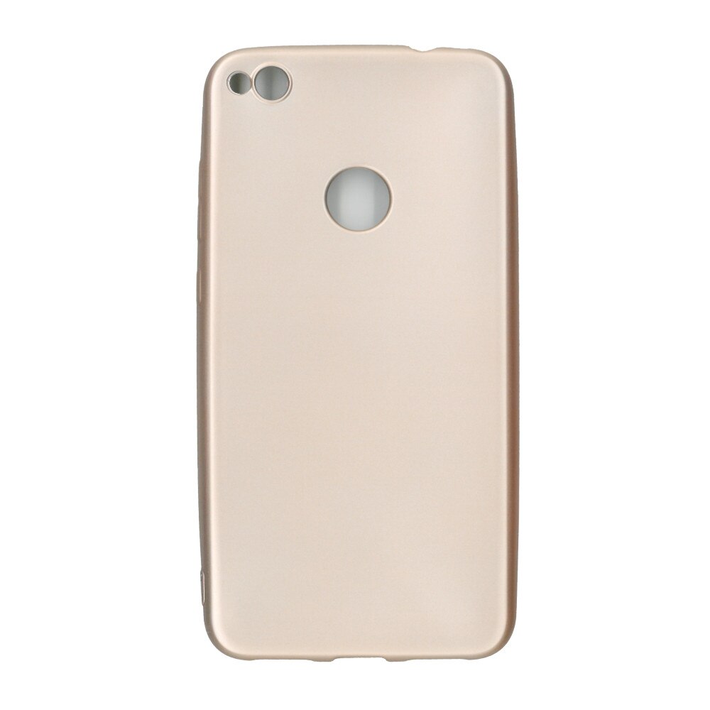 Husa din silicon mat Eurocell pentru Huawei P8 Lite 2017, auriu
