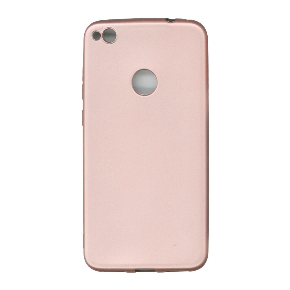 Husa din silicon mat Eurocell pentru Huawei P8 Lite 2017, roz