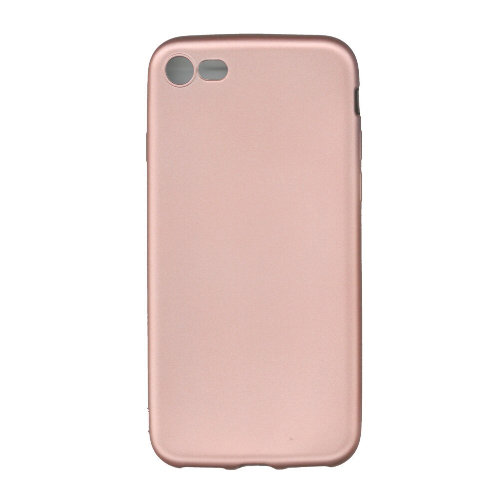 Husa din silicon mat Eurocell pentru iPhone 7/8, roz