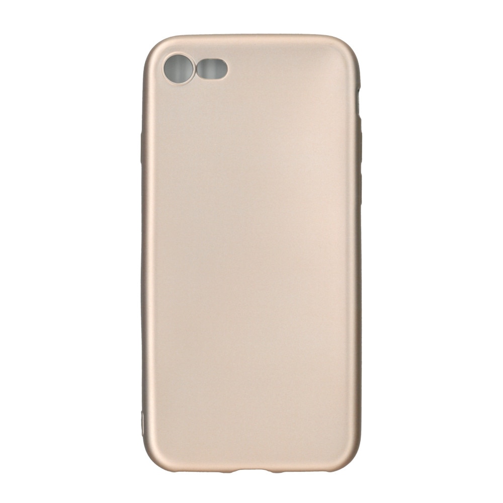 Husa din silicon mat Eurocell pentru iPhone 7/8, auriu