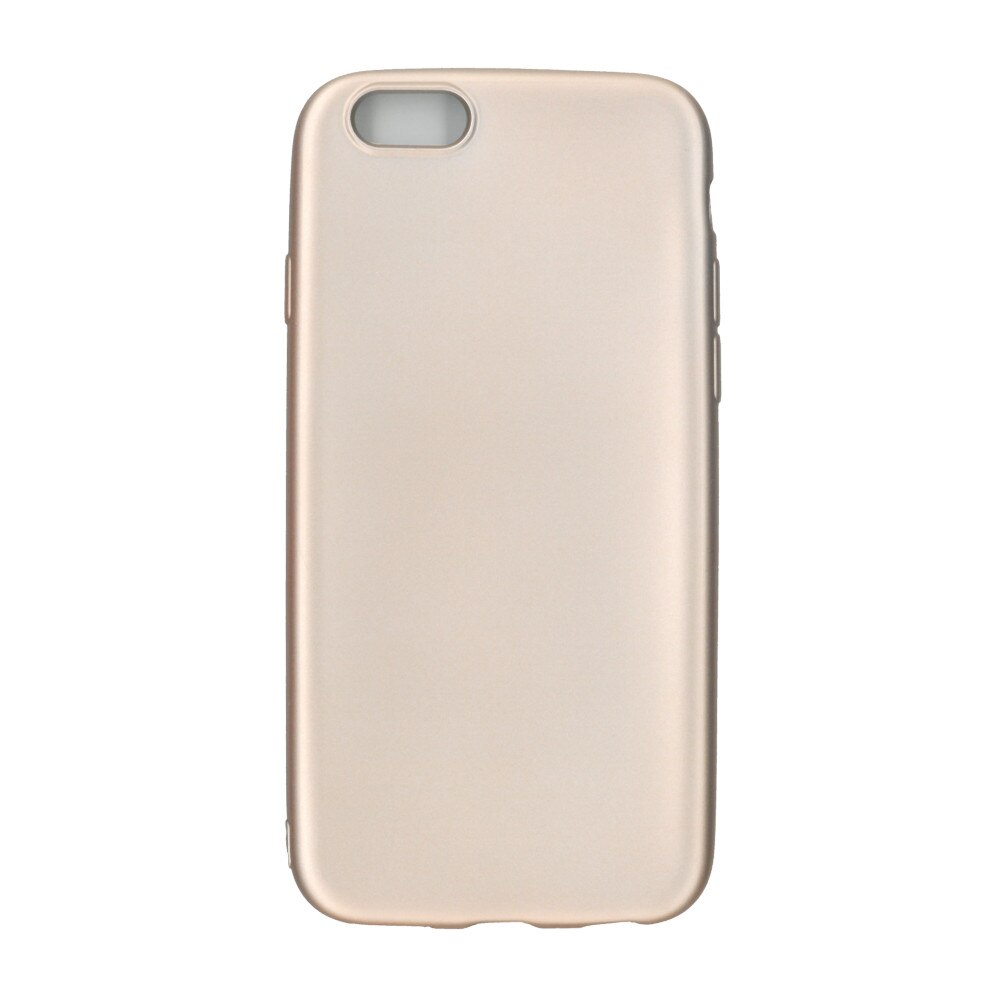 Husa din silicon mat Eurocell pentru iPhone 6/6S, auriu