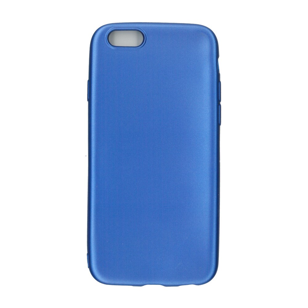 Husa din silicon mat Eurocell pentru iPhone 6/6S, albastru