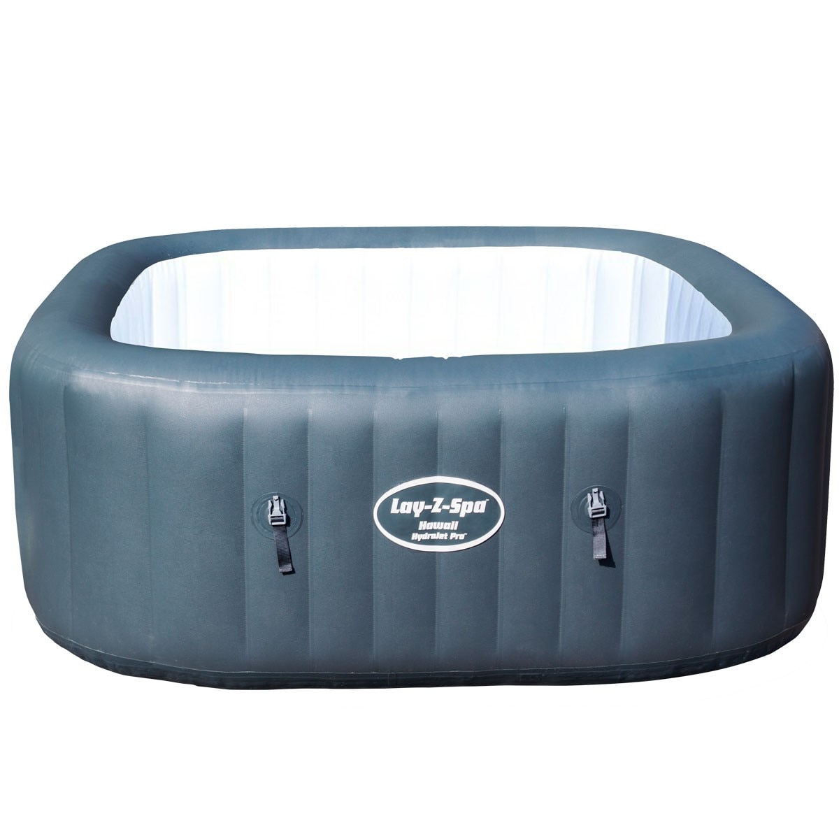 Minipiscina cu hidromasaj Lay-Z-Spa, 196x71 cm Hawaii, 180 x 180 x 71 cm, gonflabila, portabila, cu folii de protectie, HMC 014
