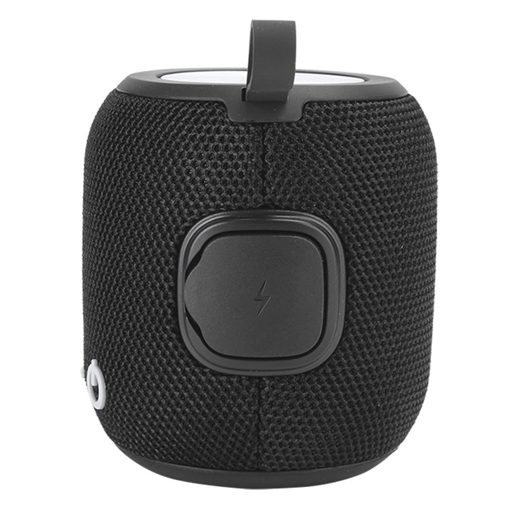 Boxa portabila Jormftte Bluetooth 5.0, subwoofer, portabila, port USB, portocalie