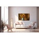 Tablou Canvas - Floarea-soarelui intr-o vaza5 [Sunflowers In A Vase5] - 60x40 cm