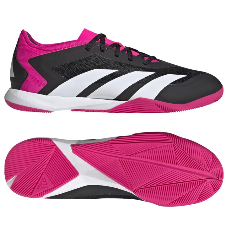Pantofi sport barbati GW7067, Adidas, Sintetic, Negru/Roz
