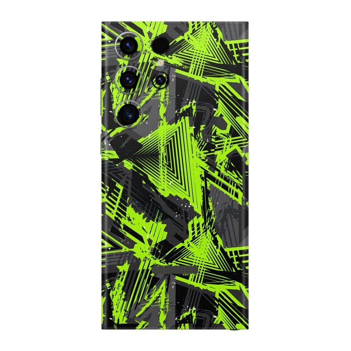 Folie de protectie pentru Samsung Galaxy S23 Ultra, Colectia Signature, Skin Spate cu laterale unite, Urban Voltage