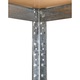 Raft de depozitare coltar - 180 x 90 x 40 cm - 5 rafturi - AGA MR4604
