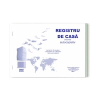 Registru de casa A4 autocopiativ orizontal