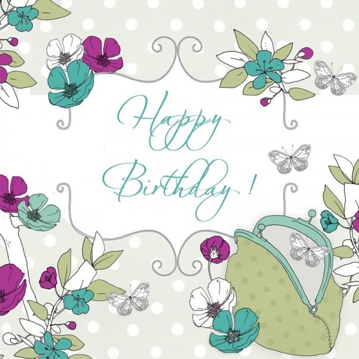 Karnet Swarovski kwadrat CL1508, Clear Creations, 150x150mm, fara text, cu cristale