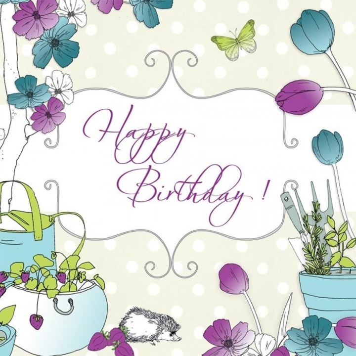 Karnet Swarovski CL1503, Urodziny, 150x150mm, folia