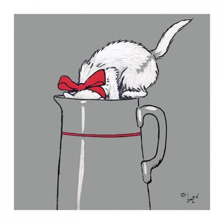 Karnet kwadrat Thirsty Work, Museums & Galleries, 163x163 mm, cu coperta