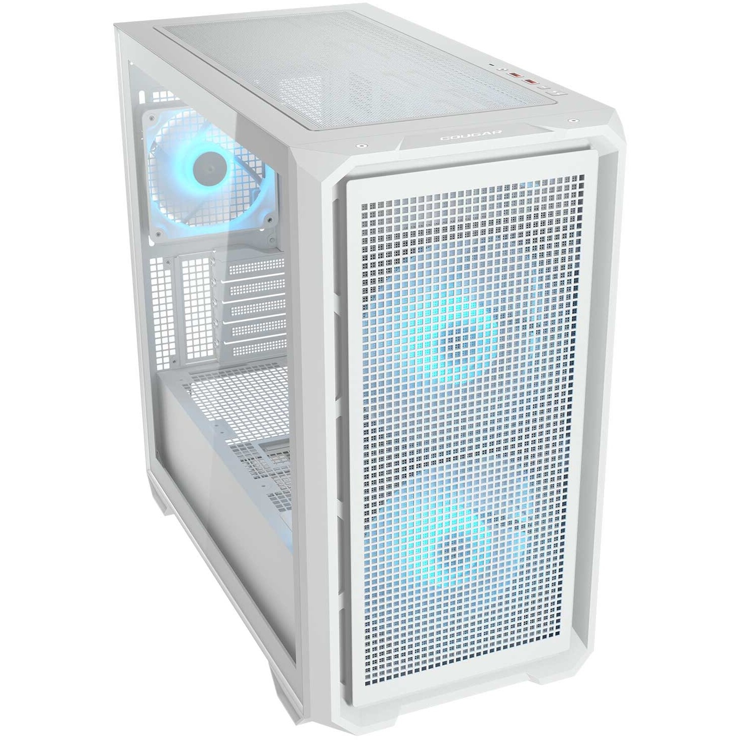 Carcasa computer COUGAR MX600 Mini RGB, Alb, Mini Tower - eMAG.ro
