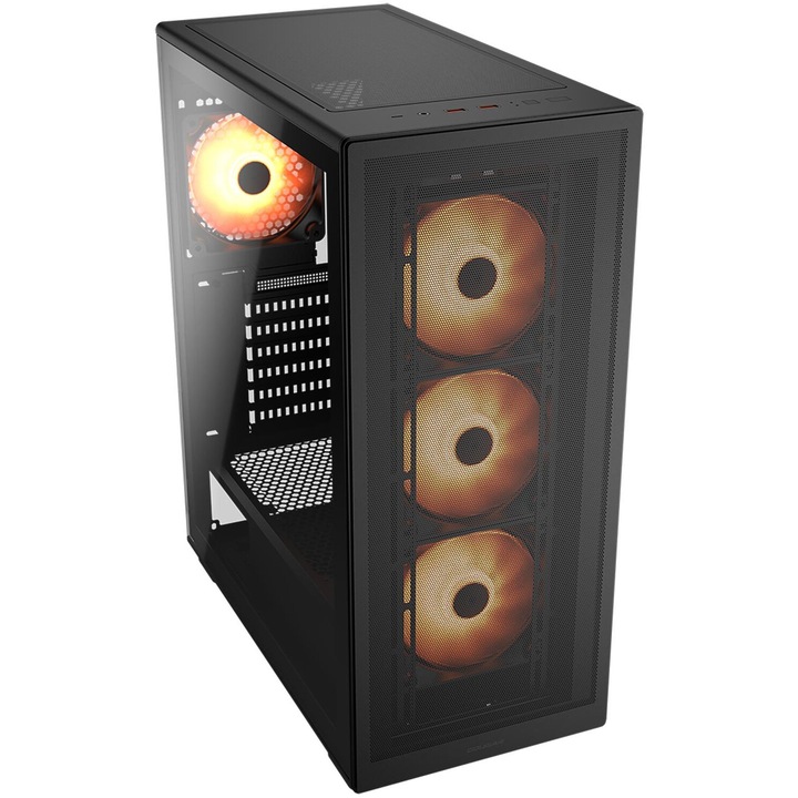 Carcasa pentru computer Spire Supreme 1614 - Negru + PSU 420W